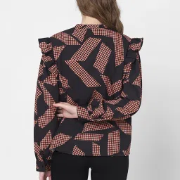 Vero Moda Black Printed Top image 3