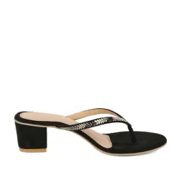 Marie Claire by Bata Women's Black Thong Sandals-picture-11