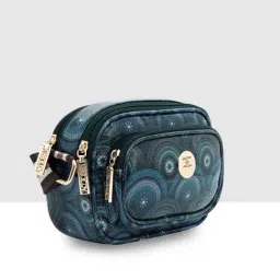 Esbeda Blue Bloom Printed Small Cross Body Bag image 4