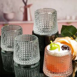 Goodhomes Transparent Glass Everyday Glasses - Set of 6 (180ml)-picture-39