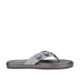 Inc.5 Women's Pewter Thong Sandals image 3