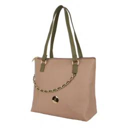 Baggit Beige Medium Tote image 3