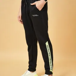 Ajile by Pantaloons Jet Black Regular Fit Joggers image 3
