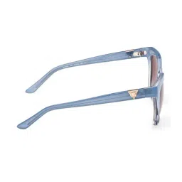 Guess GUS78785592FSG Brown UV Protected Square Sunglasses for Women image 5