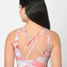 Wacoal Multicolor Blended Printed Sports Bra image 2