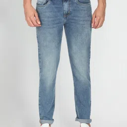 Flying Machine Men Slim Fit Light Fade Stretchable Jeans image 1