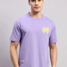 Rock.It Purple Regular Fit Printed T-Shirt-picture-8