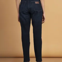 Wrangler Dark Blue High Rise Slim Fit Jeans image 2