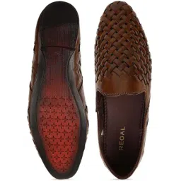 Regal Men's Brown Casual Slip-Ons image 3