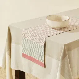 fabindia home Fabindia Multicolor Cotton 100 TC 322 GSM Runner-picture-32