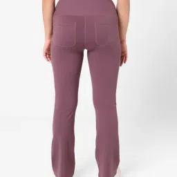 BlissClub Wine Flare Fit Tights image 2