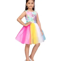 Aarika Kids Multicolor Printed Frock image 4