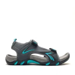 Asian Men's VISTARA-26 Grey & Blue Floaters image 2