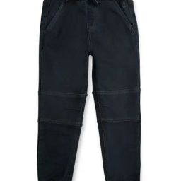 Gini & Jony Kids Black Solid Jeans-picture-12