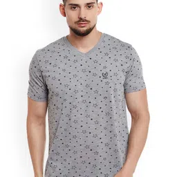 mack jonney VIMAL JONNEY Men Pack of 2 V-Neck T-Shirts image 2