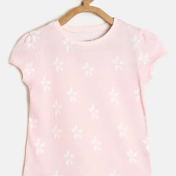 MINIKLUB Kids Pink Floral Print Top-picture-14