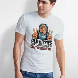 Seekbuylove Men Printed Bio Finish T-shirt image 4