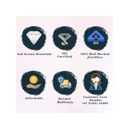 Sparkles Lab Grown Diamond 14k (585) Rose Gold Nosepin for Women image 5