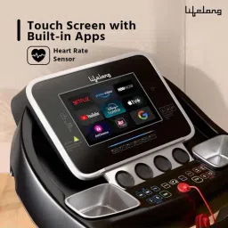 Lifelong LLTM999 Treadmill for Home - 6Hp Peak Motorized , Weight Capacity 120Kg, Speed 14 Km/Hr image 3