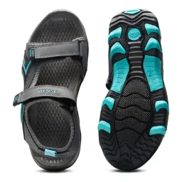 Asian Men's VISTARA-26 Grey & Blue Floaters image 4