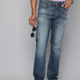 Levis Men 513 Slim Fit Heavy Fade Stretchable Jeans-image-41