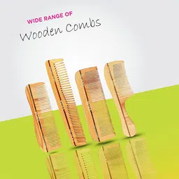 VEGA Wooden Dressing Hair Comb - HMWC-03 image 2