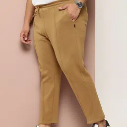 Sztori Men Plus Size Solid Track Pants image 2