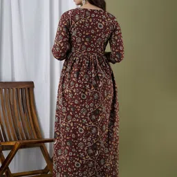 Aaysa Kurti Women Printed Cotton Maternity Ethnic Dress image 2