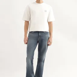 United Colors of Benetton Men Solid Round Neck Cotton Relaxed Fit T-shirt image 4