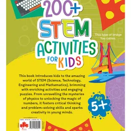 maple press Activity Book for Kids 200+ STEM Activities - English image 2