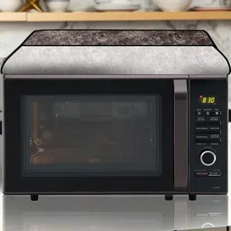 The Furnishing Tree Brown Printed Microwave Oven Cover image 4