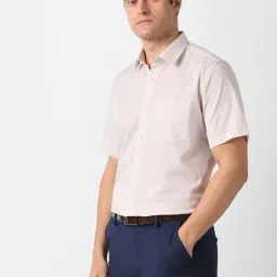 Van Heusen Beige Regular Fit Shirt image 3