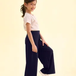 go colors! Go Colors Kids Navy Palazzos image 3