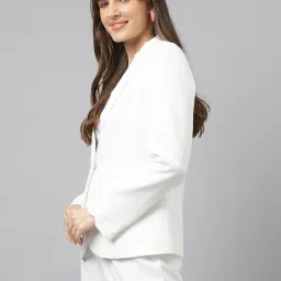 Latin Quarters White Regular Fit Blazer image 3