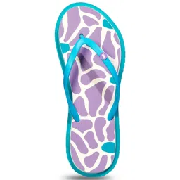 Neemans Women's Blue Flip Flops image 3