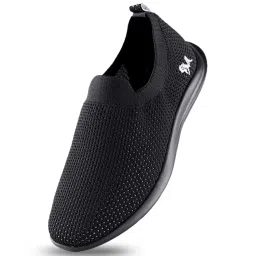 Neemans Men's Spotlight Jet Black Walking Shoes image 3