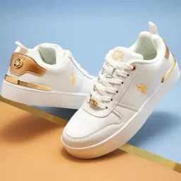 U.S. Polo Assn. Women's White Sneakers-image-62