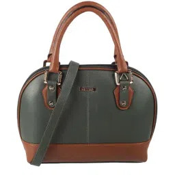 Metro Grey Solid Satchel Handbag-image-85
