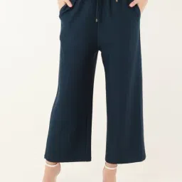 Zink London Blue High Rise Regular Fit Pants-image-63