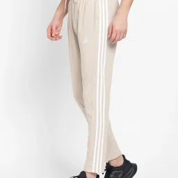 adidas Beige Regular Fit Sports Trackpants image 3