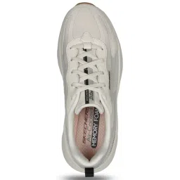 Skechers Women's D'LITES WAVE - ALWAYS BETTER Off White Running Shoes image 3