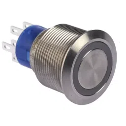 RS PRO Illuminated Push Button Switch Momentary 22.2 mm DPDT Yellow LED 250 V AC, 1759672-picture-25