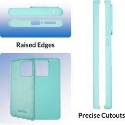 Sprig Back Cover for Edge 40 (Blue) image 3