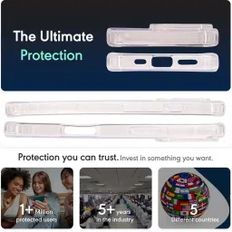 Sprig Back Cover for IPHONE 16 PRO MAX (Transparent) image 3