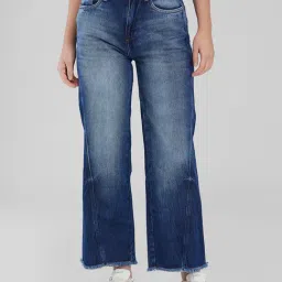 Izel Blue Relaxed Fit Jeans-image-41