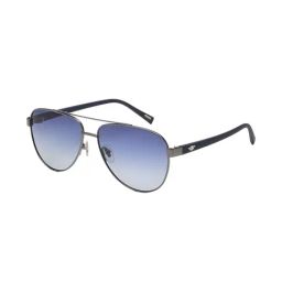 Police SPLN68K58I87PSG Blue UV Protected Aviator Sunglasses for Men-picture-6