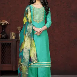 Maroosh Ethnic Motifs Embroidered Unstitched Dress Material-image-18