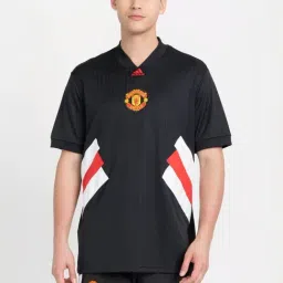 Adidas Black Regular Fit Printed Jersey-image-51