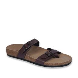 Truffle Collection Men's Dark Brown Toe Ring Sandals-picture-18