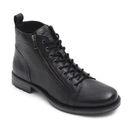 Jack & Jones Men's Black Derby Boots image 2